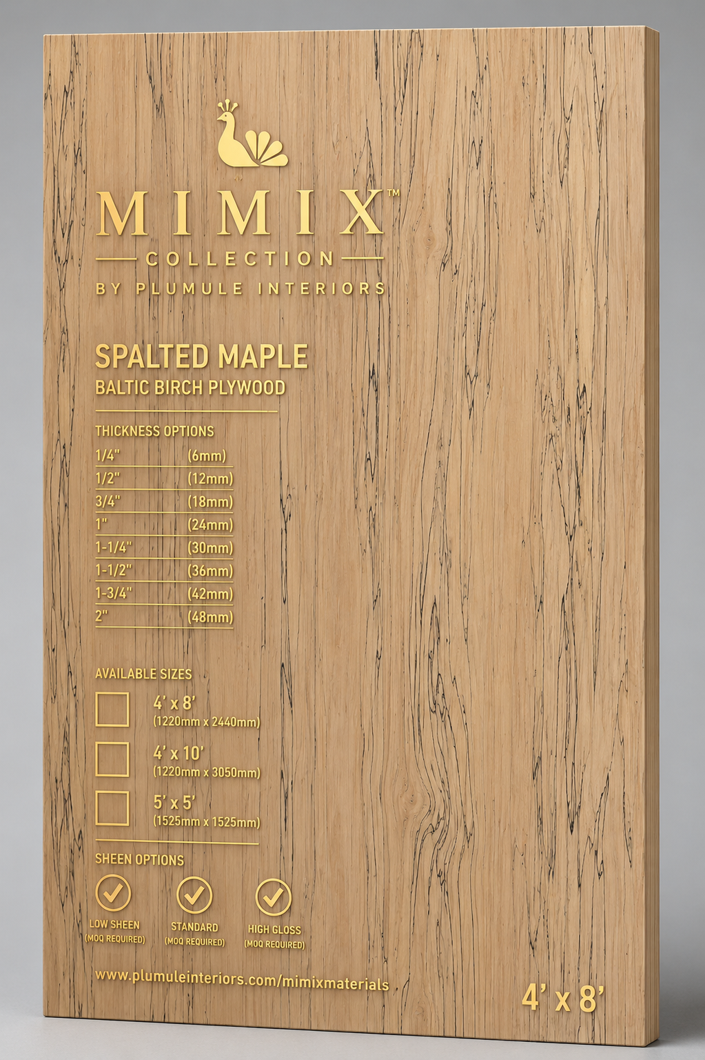 Mimix Spalted Maple
